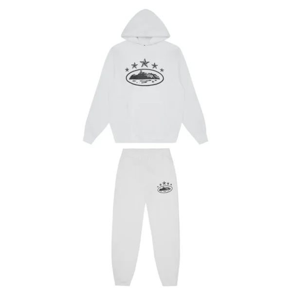 5 Starz White Tracksuit