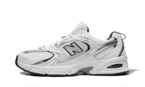 530 White Silver Navy