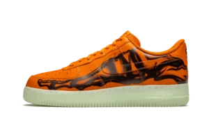 AF1 Orange Skeleton