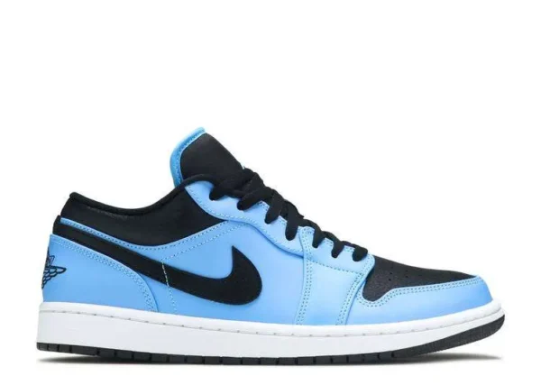 AIR JORDAN 1 LOW ‘UNIVERSITY BLUE BLACK’