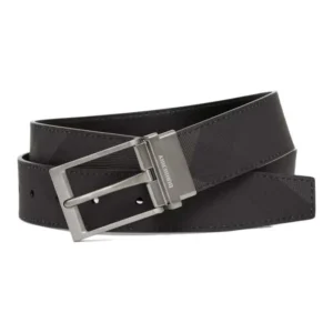 Belt Burberry Check Print Reversible BY017