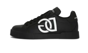 calfskin-portofino-sneakers-with-dg-logo-black.webp Calfskin Portofino sneakers with DG logo Black