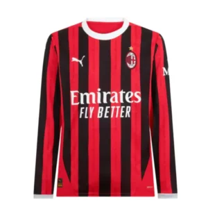 Camiseta AC Milan 24/25 1ª equipación manga larga