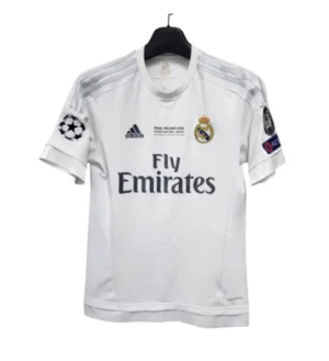 Camiseta Retro Real Madrid 15/16 1ª Equipación – Edición Final Champions League