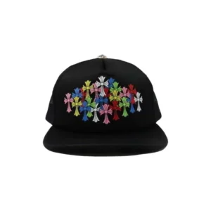 cap-chrome-hearts-multi-color-crosses-trucker-hat.webp Cap Chrome Hearts Multi Color Crosses Trucker Hat