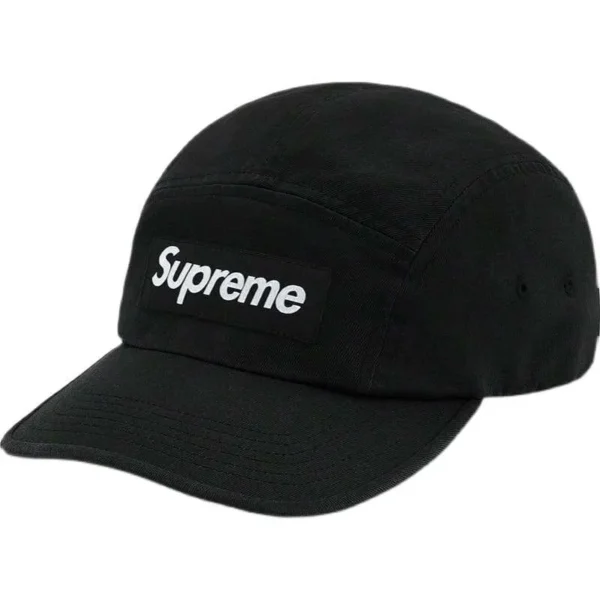 cap-supreme-washed-chino-twill-camp-black.webp Cap Supreme Washed Chino Twill Camp Black