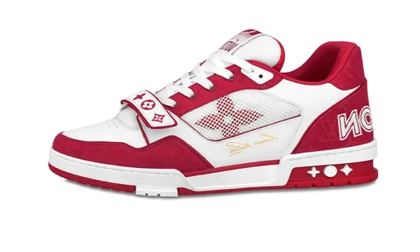 Red Monogram Denim Cinturino