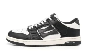 Skel BLACK white low